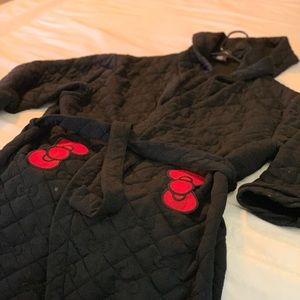 Hello Kitty knee length robe with hood.
